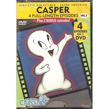 Classic Cartoons Casper Vol 1 DVD NEW