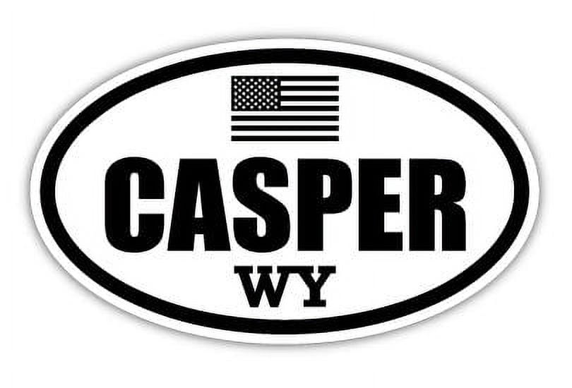 Spring Hill Florida Stealth US Flag Bumper Sticker - 3x5 Inches 3M Vinyl