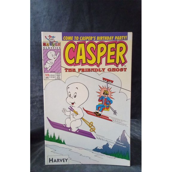 Pre-Owned Casper the Friendly Ghost #12 1993 Harvey Comics Comic Book