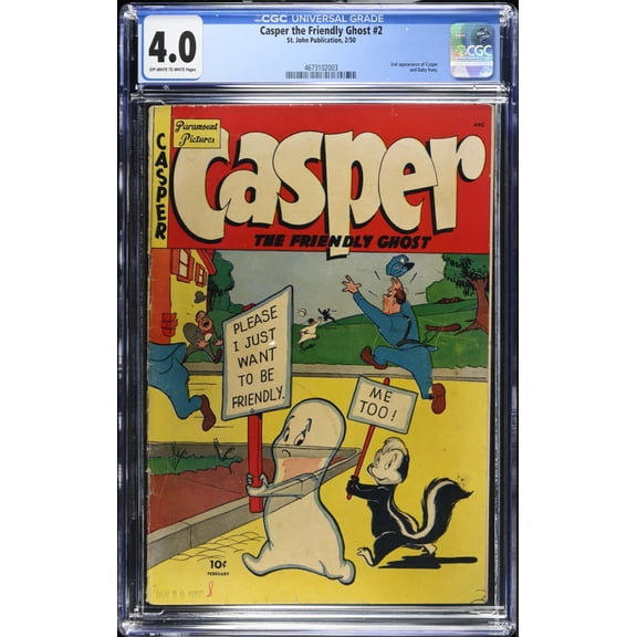 Casper the Friendly Ghost #2 - CGC 4 Comic Book