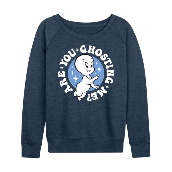 Casper the Friendly Ghost - Are You Ghosting Me - Women's Lightweight French Terry Long Sleeve Shirt