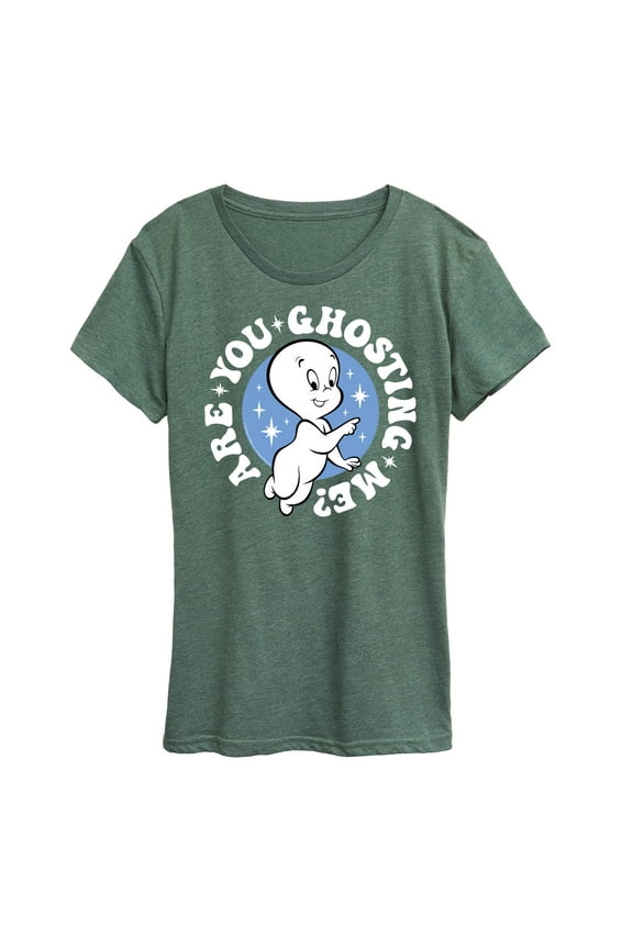 - Are You Ghosting Me - Women's Short Sleeve Graphic T-Shirt