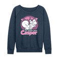 thumbnail image 1 of Casper The Friendly Ghost - Valentine's Day - Casper & Wendy - Women's Lightweight French Terry Long Sleeve Shirt, 1 of 5