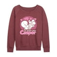 thumbnail image 1 of Casper the Friendly Ghost - Casper And Wendy Love - Women's Lightweight French Terry Long Sleeve Shirt, 1 of 5
