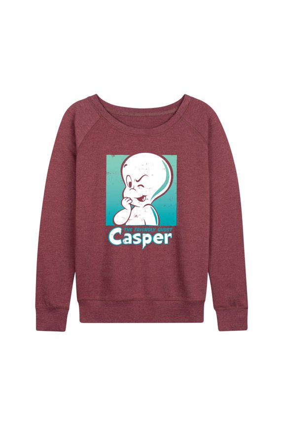 - Casper Comic Cover - Women's Lightweight French Terry Long Sleeve Shirt