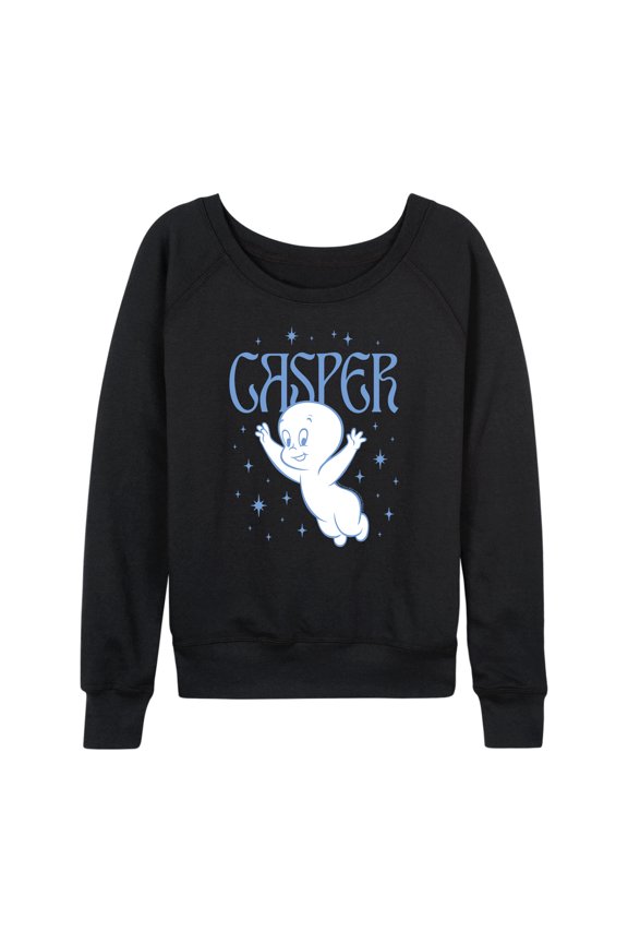 - Casper Flying Stars - Women's Lightweight French Terry Long Sleeve Shirt