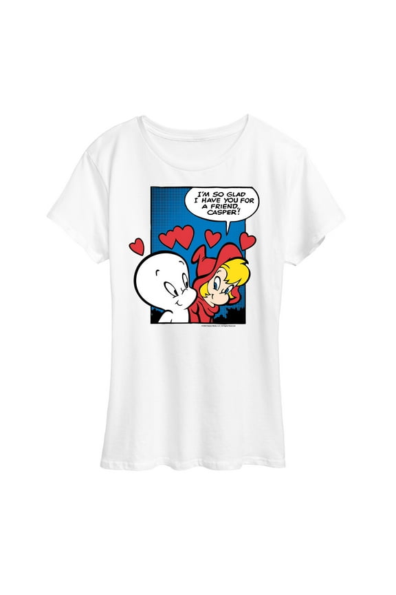 - Casper Wendy Comic Panel - Women's Short Sleeve Graphic T-Shirt