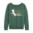 thumbnail image 1 of Casper the Friendly Ghost - Cute And Friendly - Women's Lightweight French Terry Long Sleeve Shirt, 1 of 5