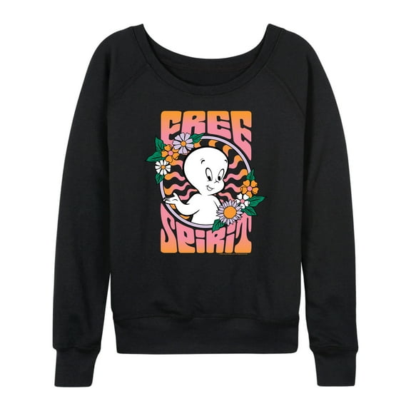 Casper the Friendly Ghost - Free Spirit - Women's Lightweight French Terry Long Sleeve Shirt