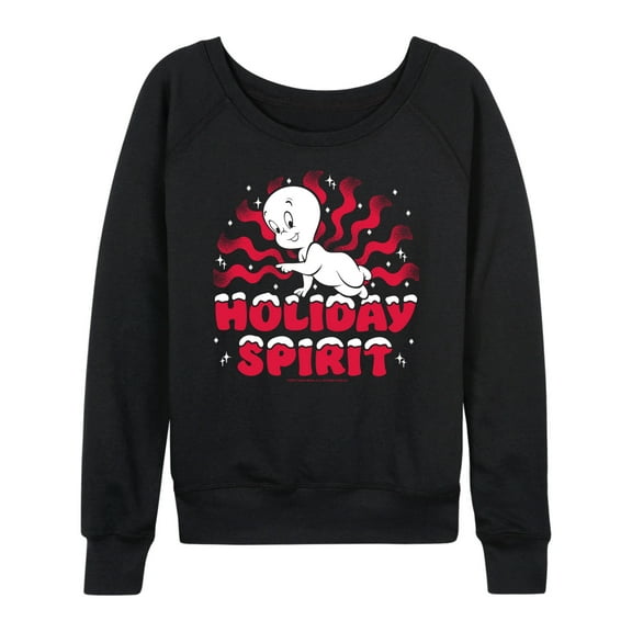 Casper the Friendly Ghost - Holiday Spirit - Women's Lightweight French Terry Long Sleeve Shirt