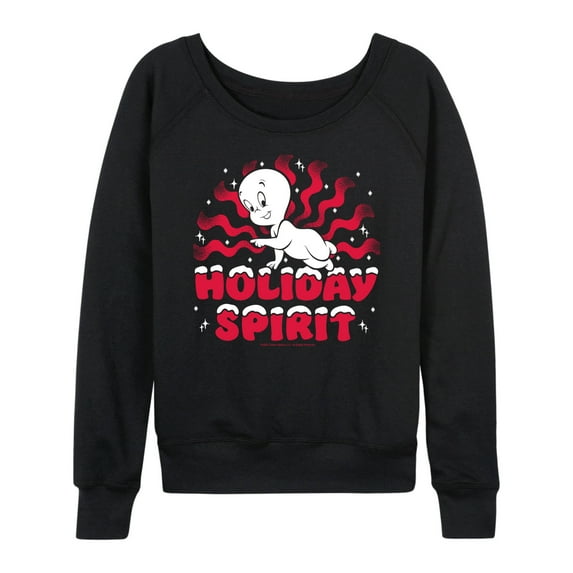 Casper the Friendly Ghost - Holiday Spirit - Women's Lightweight French Terry Long Sleeve Shirt