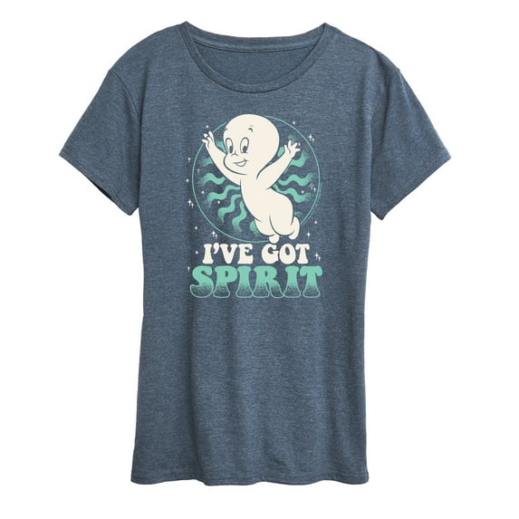 Casper the Friendly Ghost - I've Got Spirit - Women's Short Sleeve Graphic T-Shirt
