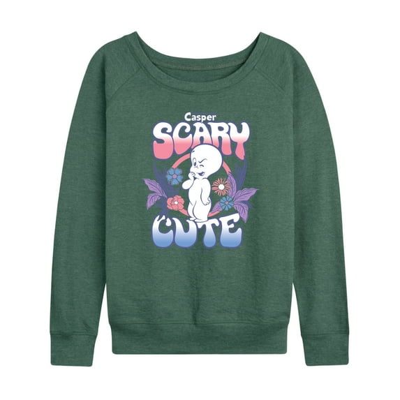 Casper the Friendly Ghost - Scary Cute - Women's Lightweight French Terry Long Sleeve Shirt