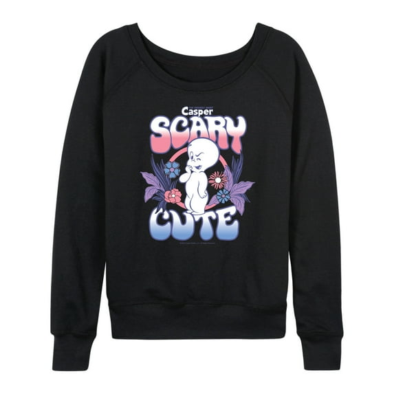 Casper the Friendly Ghost - Scary Cute - Women's Lightweight French Terry Long Sleeve Shirt