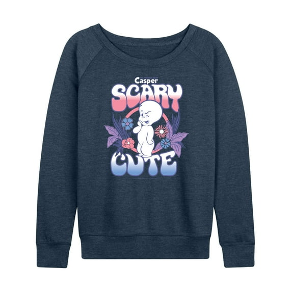Casper the Friendly Ghost - Scary Cute - Women's Lightweight French Terry Long Sleeve Shirt