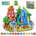 thumbnail image 1 of Casrra Magnetic Blocks, 100PCS Forest Magnetic Cubes STEM Building Blocks, Magnet Blocks, Educational Preschool Travel STEM Toy, Magnetic Cubes for Kids, Creative Gift for Boys & Girls Ages 3+, 1 of 11