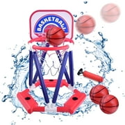 Casrra Pool Basketball Hoop Set for Kids Ages 3-12, Water Sports Toys, 3 Balls