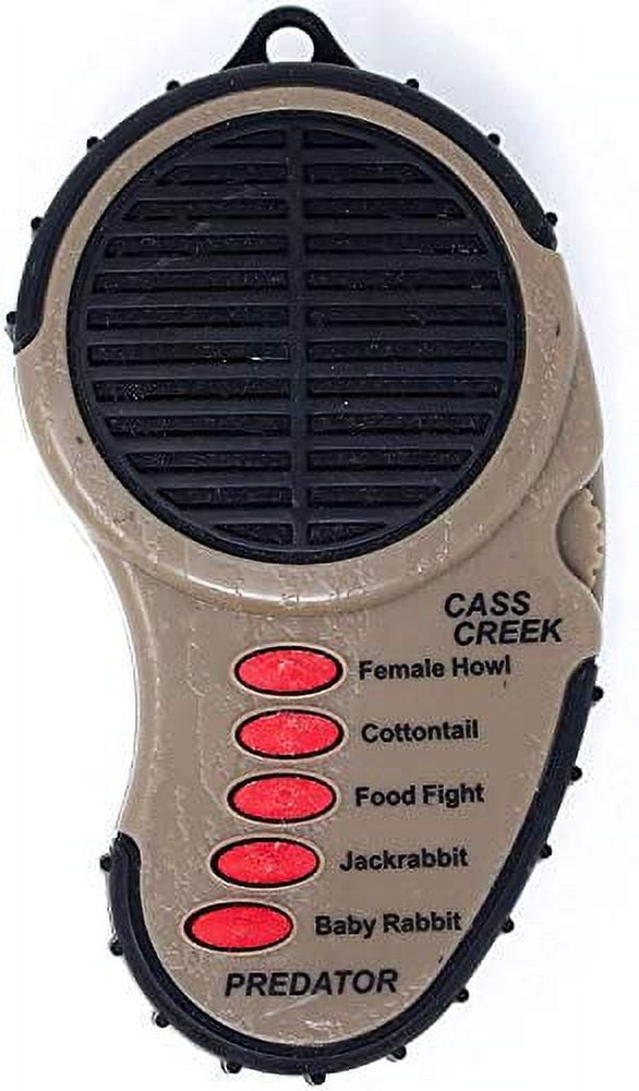 Cass Creek Ergo Predator Call, Handheld Electronic Game Call, CC010, Compact Design, 5 Calls In 1, Coyote Call, Expert Calls for Everyone