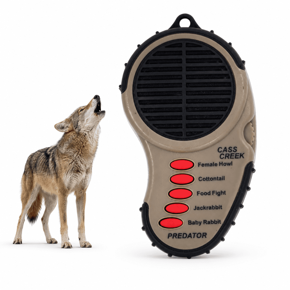 Predator Game Call Cass Creek Ergo Predator Call, Handheld Hunting Game Call, Compact, 5 ...