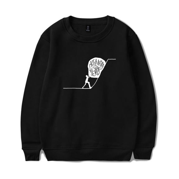 Cassandra Jenkins Sisyphus Crewneck Sweatshirt Unisex Long Sleeve Pullover Clothes