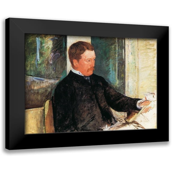 Cassatt, Mary 14x11 Black Modern Framed Museum Art Print Titled - Alexander J 1880