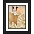 thumbnail image 1 of Cassatt, Mary 14x18 Black Ornate Wood Framed with Double Matting Museum Art Print Titled - Woman Bathing I 1891, 1 of 4