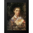 thumbnail image 1 of Cassatt, Mary 18x24 Black Modern Framed Museum Art Print Titled - Head Of A Young Girl 1874, 1 of 4