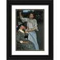thumbnail image 1 of Cassatt, Mary 18x24 Black Ornate Wood Framed with Double Matting Museum Art Print Titled - Young Women Picking Fruit 1891, 1 of 4