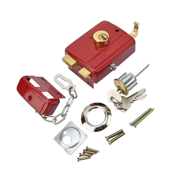 Casscial Designs Iron Door Lock Old Fashioned Door Lock Upgrades for Secure Homes