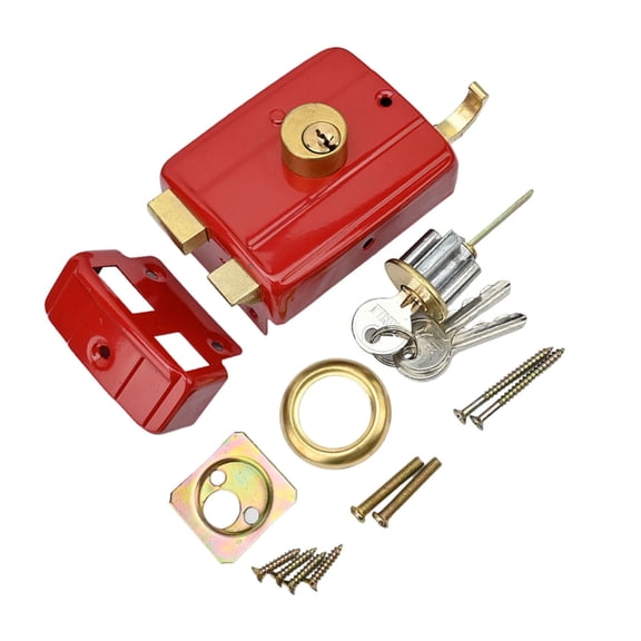 Casscial Designs Iron Door Lock Old Fashioned Door Lock Upgrades for Secure Homes