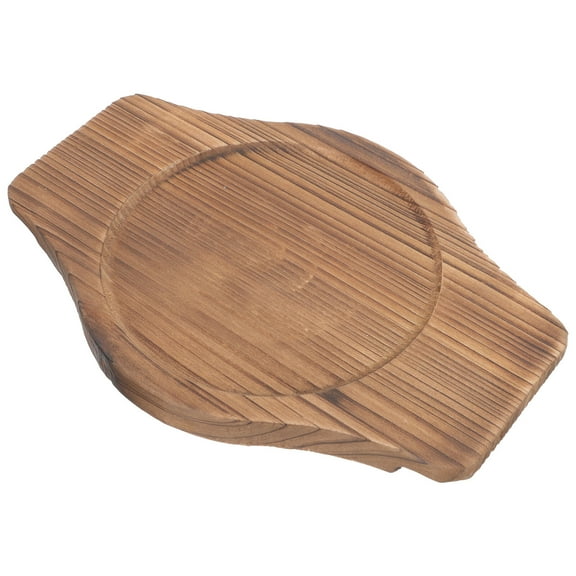 Casserole Tray Bibimbap Pot Base Hot Trivet Anti-scald Table Cushion Heat for Stone Wooden Bottom Mat