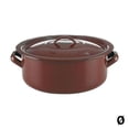 thumbnail image 1 of Casserole with lid Quid Classic Brown Enamelled Steel, 1 of 2