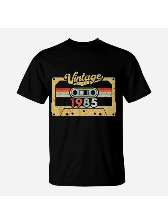 Cassette 1985 35 Years Old Gift 35th Birthday TShirt