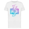 thumbnail image 1 of Cassette And Music Notes T-Shirt Men -Image by Shutterstock, Male 4X-Large, 1 of 2