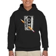 thumbnail image 1 of Cassette And Pencil Hoodie Men -Smartprints Designs, Male 5X-Large, 1 of 4