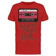 thumbnail image 1 of Cassette Audio Music T-Shirt Men -Image by Shutterstock, Male Large, 1 of 2