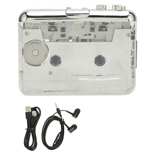 Cassette Player Cassette Tape To MP3 Player with 3.5mm Headphone Jack