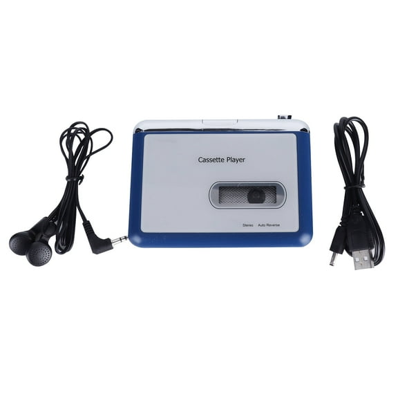 Cassette Player,  Player Auto Reverse With Headphone For Playing Music