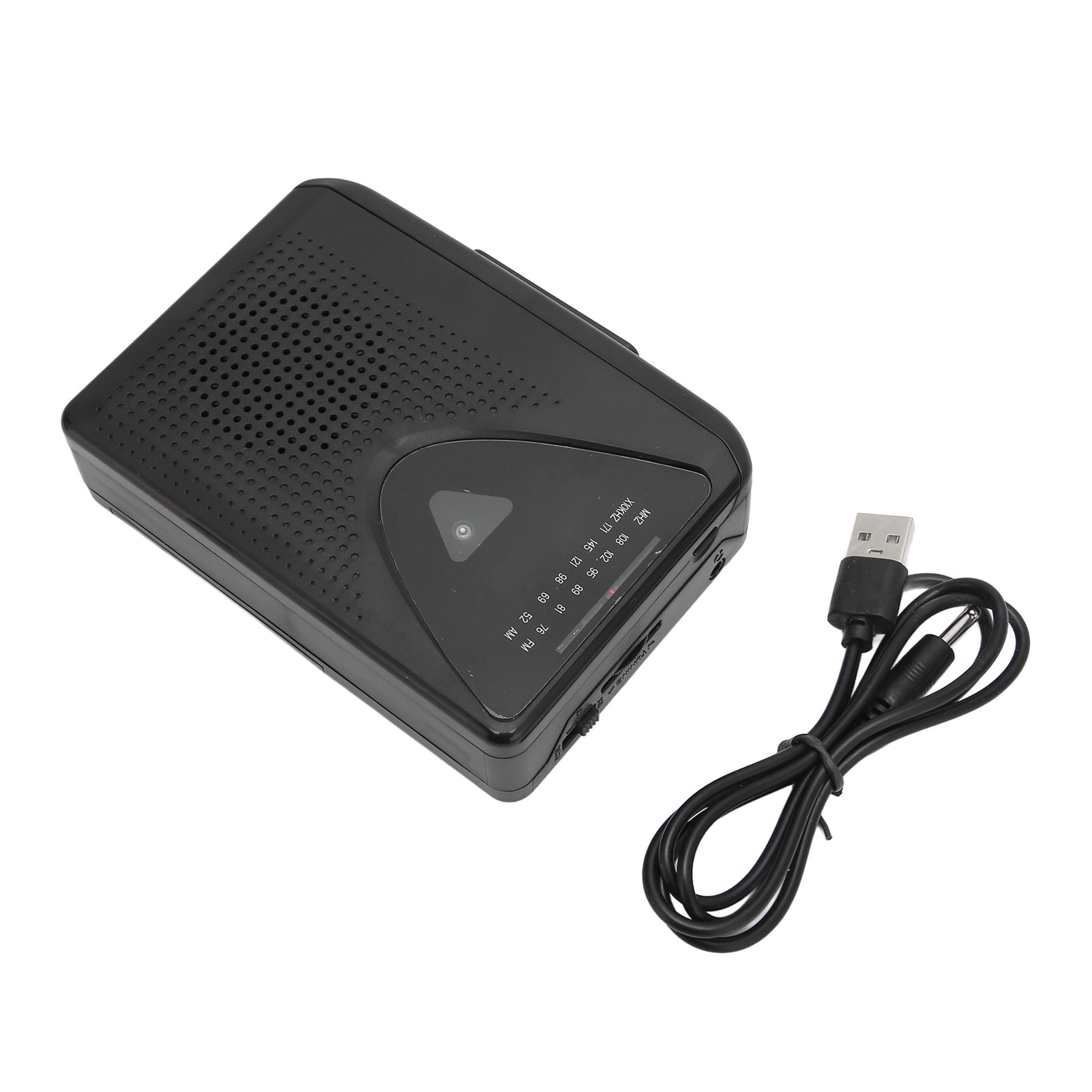 Cassette Player Retro Stereo 2 Charging Methods Portable Tape Player with Clear Speaker for