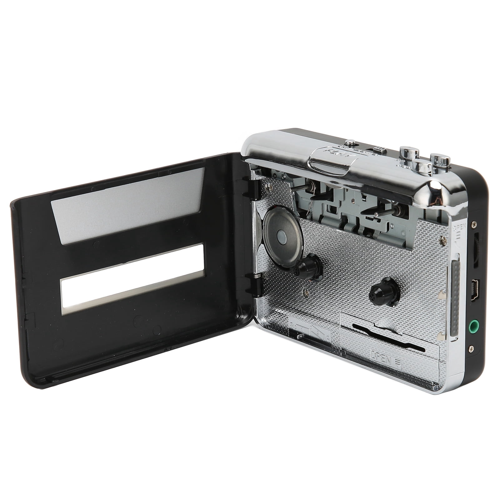 Cassette Player, USB Cassette Tape Player Clear ABS For PCs - Walmart.com