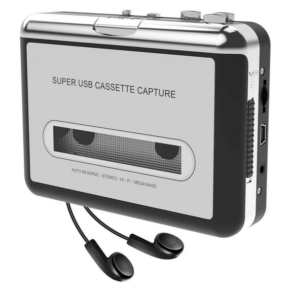 Cassette Player USB Cassette To MP3 Converter Capture Voice Music Player Tape Cassette Recorder