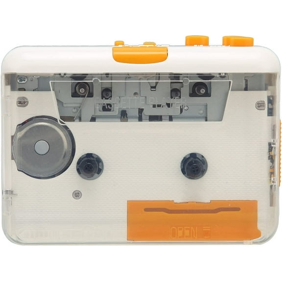 Cassette Player Walkmen MP3 Converter,Portable Tape Player Drive USB Cassette to MP3 Converter with Earphone Volume Control,Plug and Play Clear Sound Cassette for USB drive for CD for iPod