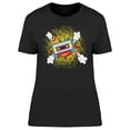 thumbnail image 1 of Cassette Pop Art Style  T-Shirt Women -Image by Shutterstock, Female Large, 1 of 2