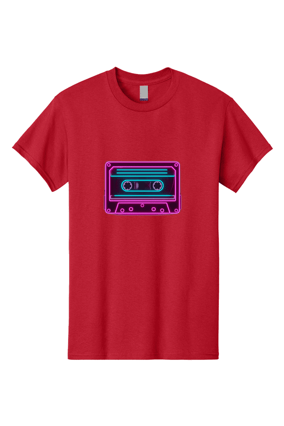 Cassette-Tape-2 Mens Graphic Tee, 100% Cotton, Casual Summer Wear BAA260