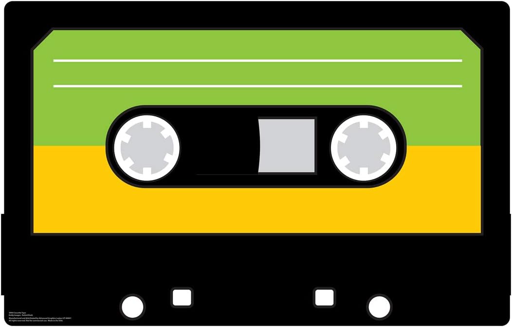 Cassette Tape Life Size Cardboard Cutout Standup