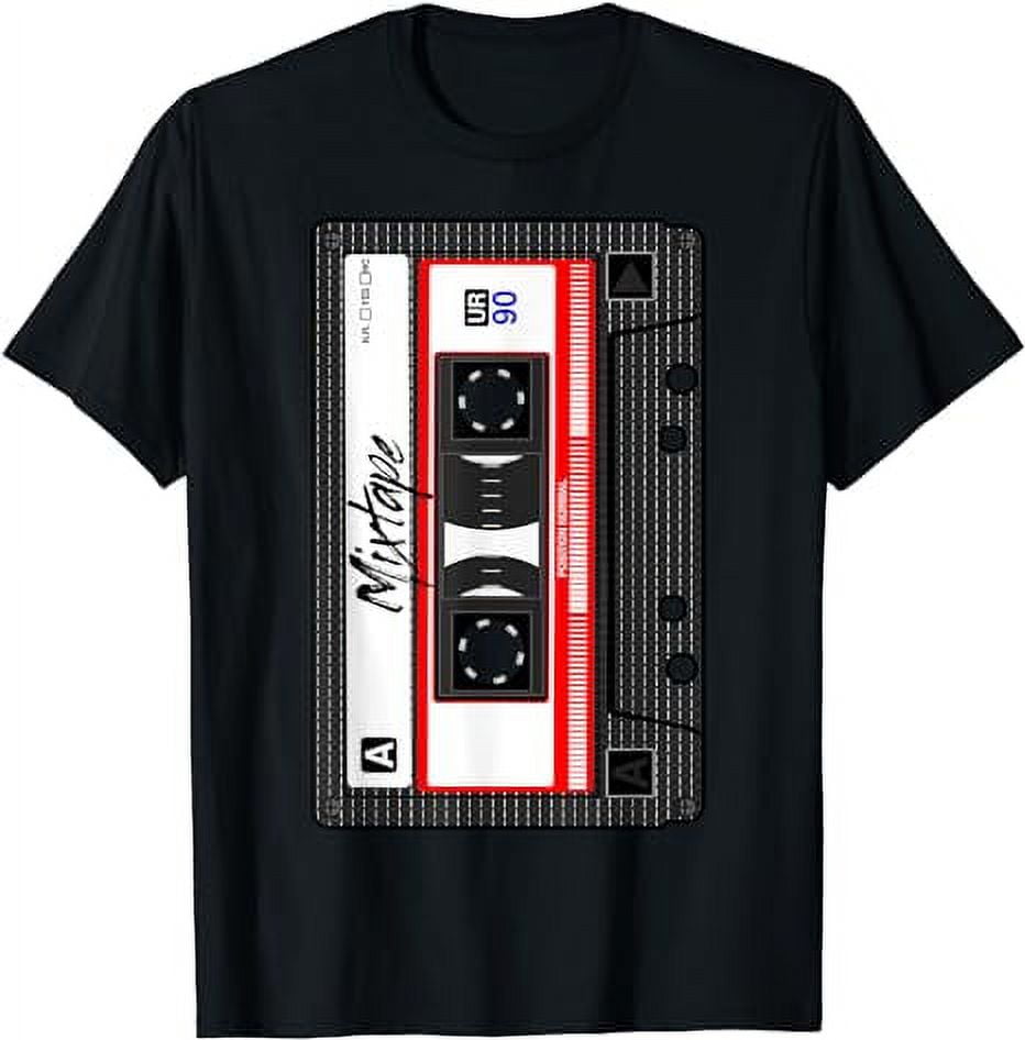 Cassette Tape Music Mix Audio 90s Party 80s Outfit Cassette TShirt