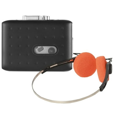 Cassette Tape Player with MP3 Converter, Portable Walkman Cassette Player Built in Microphone and 3.5mm Headphone, Cassette Tape Recorder, Audio Music Cassette Tape to Digital Converter Player