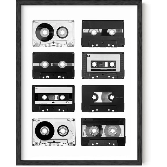 Cassette Tape Posters for Room Aesthetic 90s Retro Posters Vintage Posters for Room Aesthetic Retro Music Decor Music Posters for Walls 90s Room Decor UNFRAMED 12 x 16