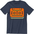 thumbnail image 1 of Cassette Tape Radio DJ Vintage Studs Men Retro 80s 90s Classic T-Shirt, 1 of 4