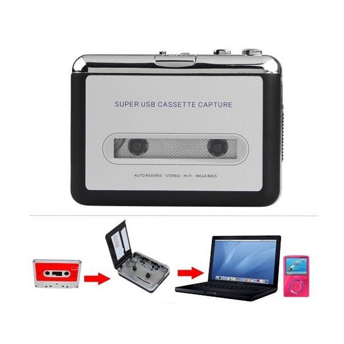 Cassette Tape to Digital Audio Converter Cassette Tape to Digital Audio Recorder Portable